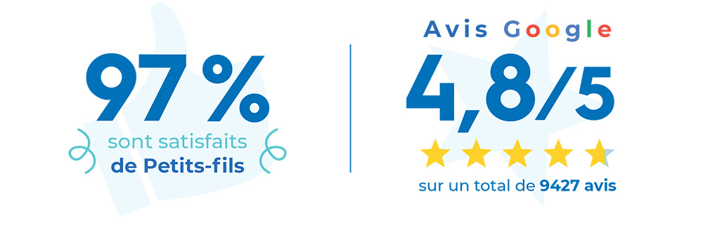 Satisfaction clients Petits-fils